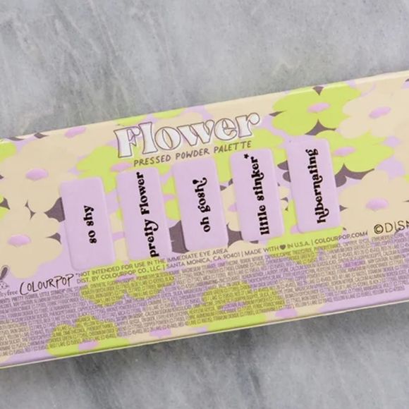 🧚♀️FLOWER Colourpop x Bambi DISCONTINUED Eyeshadow Palette NIB - Picture 3 of 6